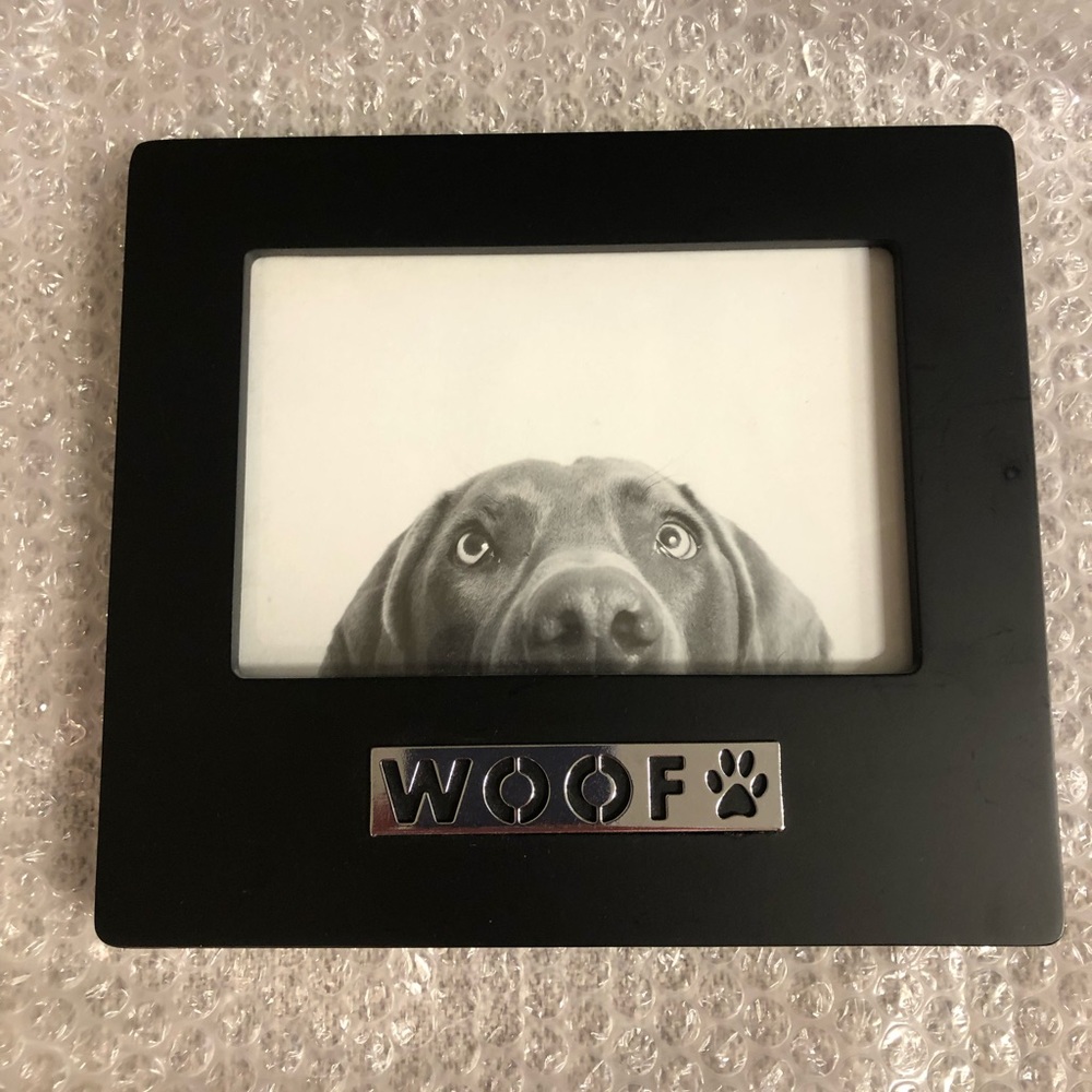Dog picture frame